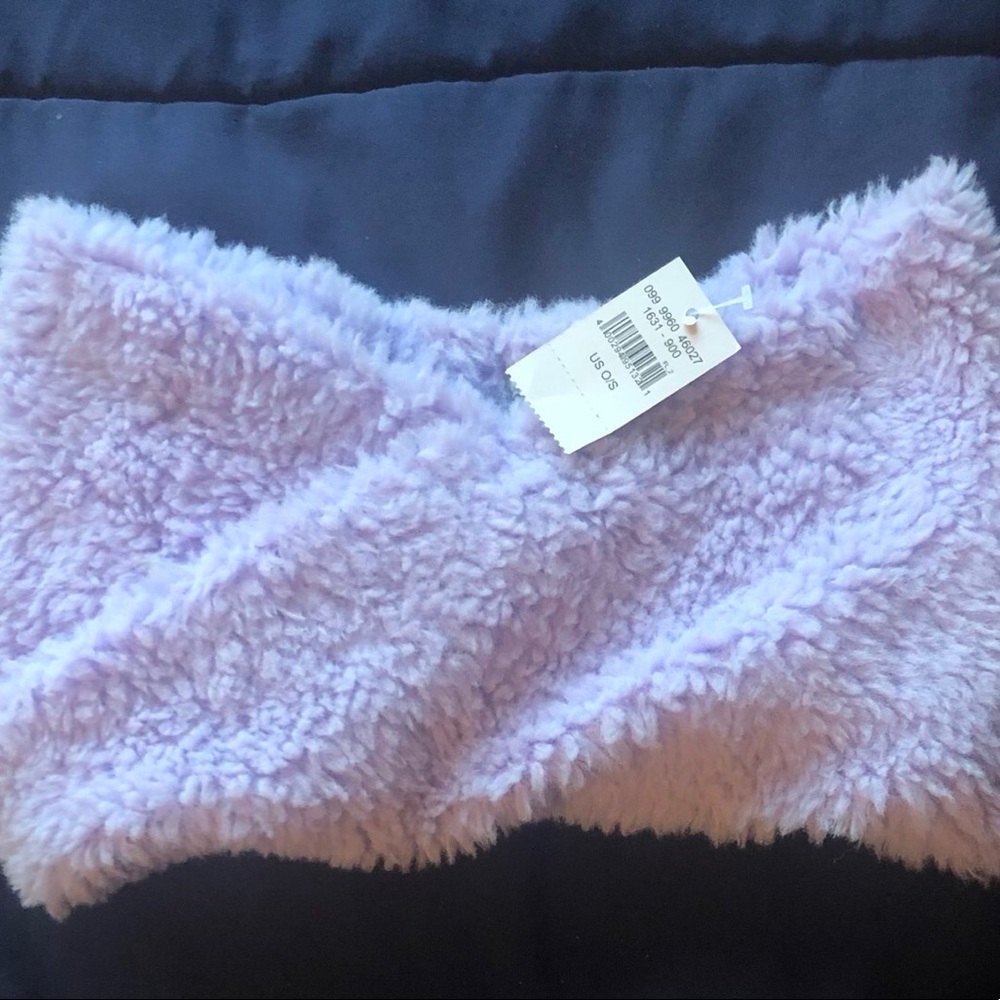 Fuzzy headband.